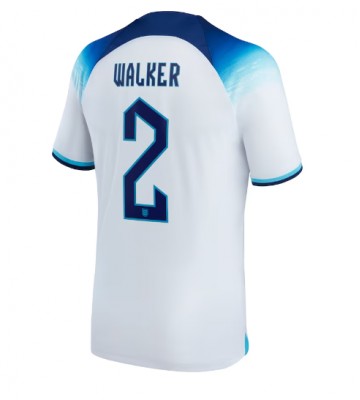 Lacne Muži Futbalové dres Anglicko Kyle Walker #2 MS 2022 Krátky Rukáv - Domáci